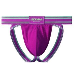JOCKMAIL INTENSITY JOCKSTRAP Purple Teal Large
